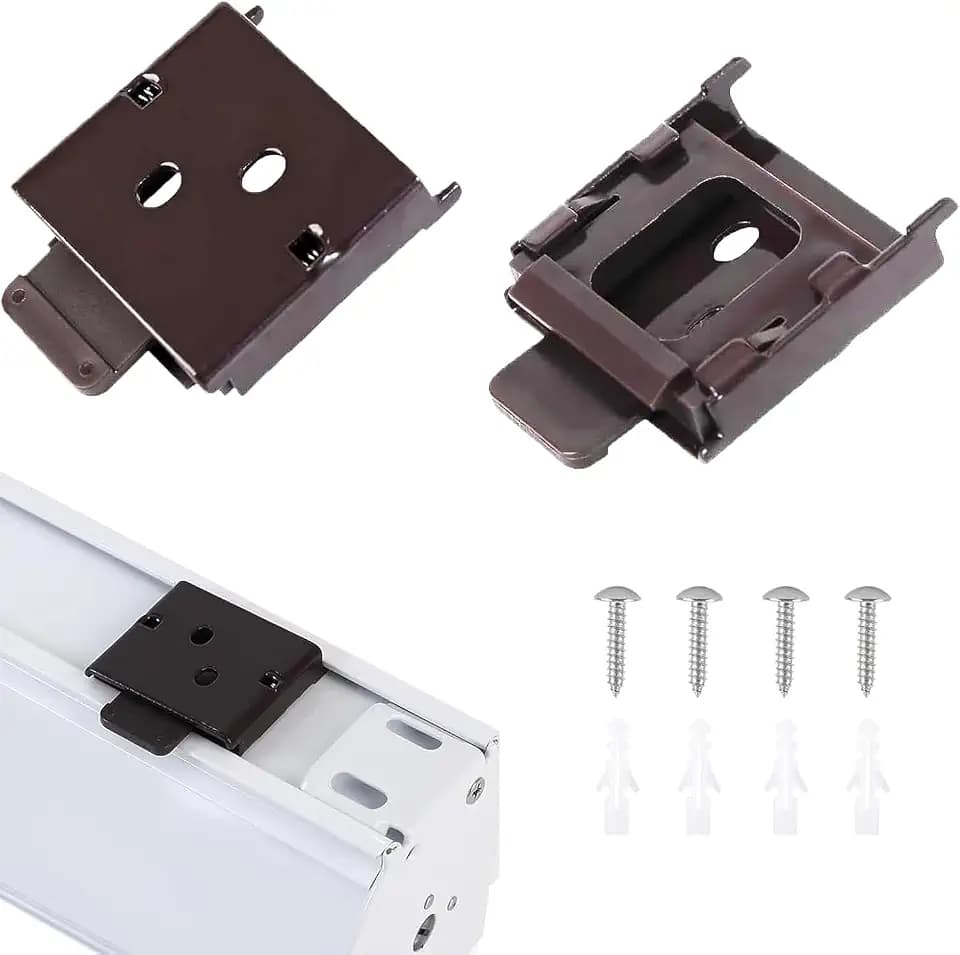 Universal Replacement, Metal Blinds mounting Brackets, Mountings Brackets for Roller Blinds