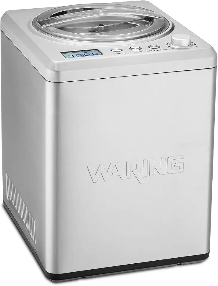 Waring 2.5-Quart Compressor Ice Cream Maker Machine