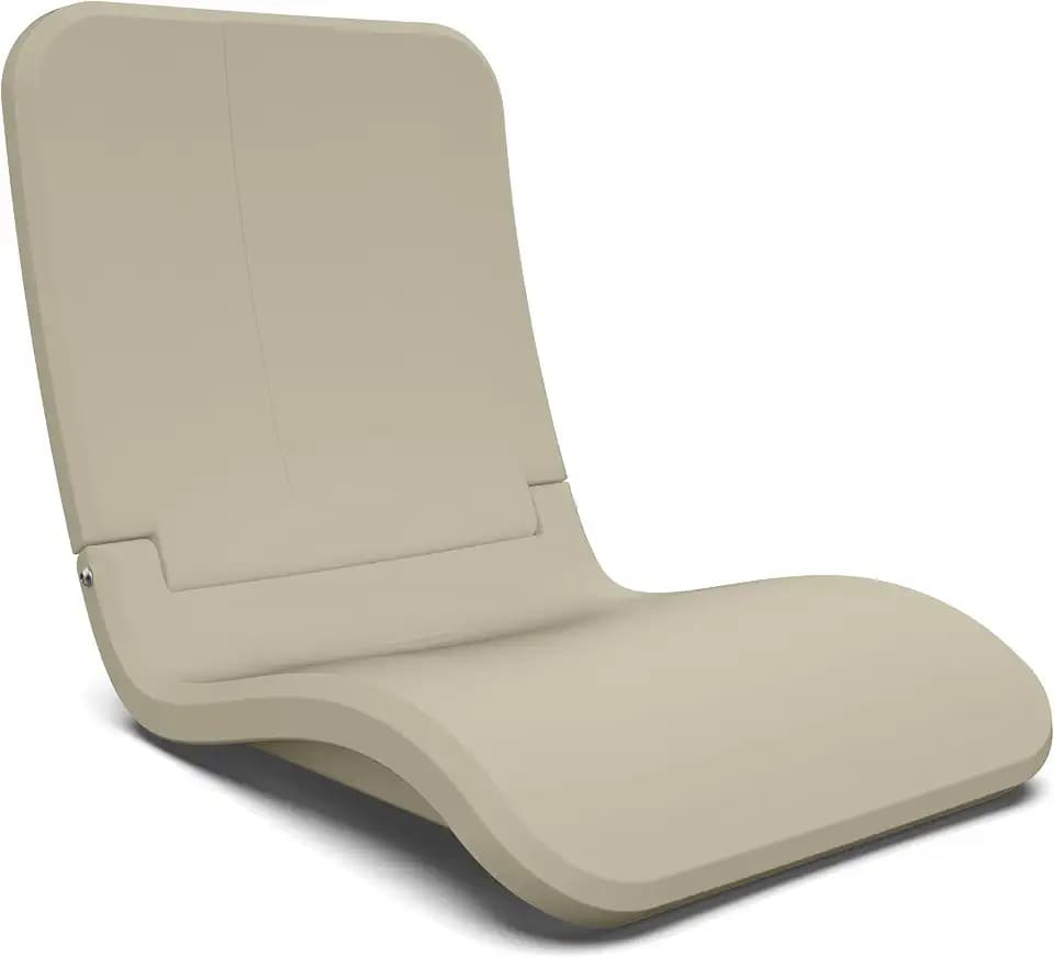 Coast Modern Portable Poolside Chair – Adult Foldable Flip Chair for Pool, Beach, Tailgating & Stadium – Durable Plastic with Back Support