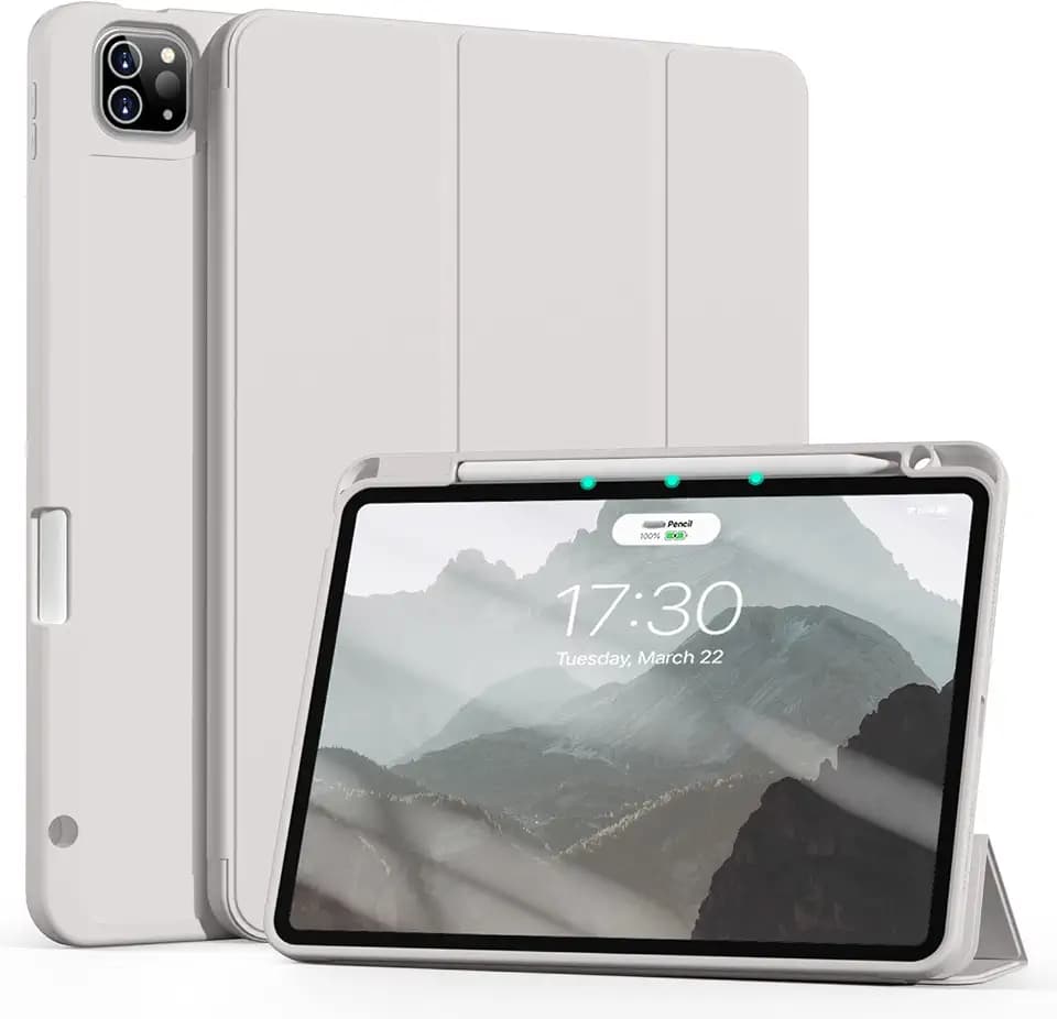 Hülle für iPad Pro 11 Zoll 4./3./2. Gen 2022/2021/2020 mit Stifthalter