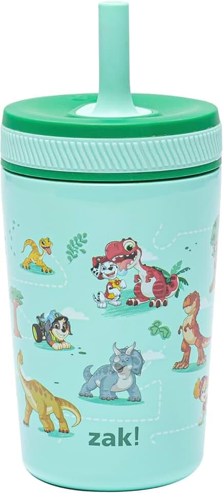 Zak Designs PAW Patrol Kelso 12oz Stainless Steel Leak-Proof Toddler Cup