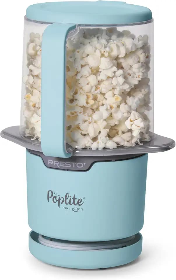 Presto 04811 PopLite My Munch Hot Air Popcorn Popper