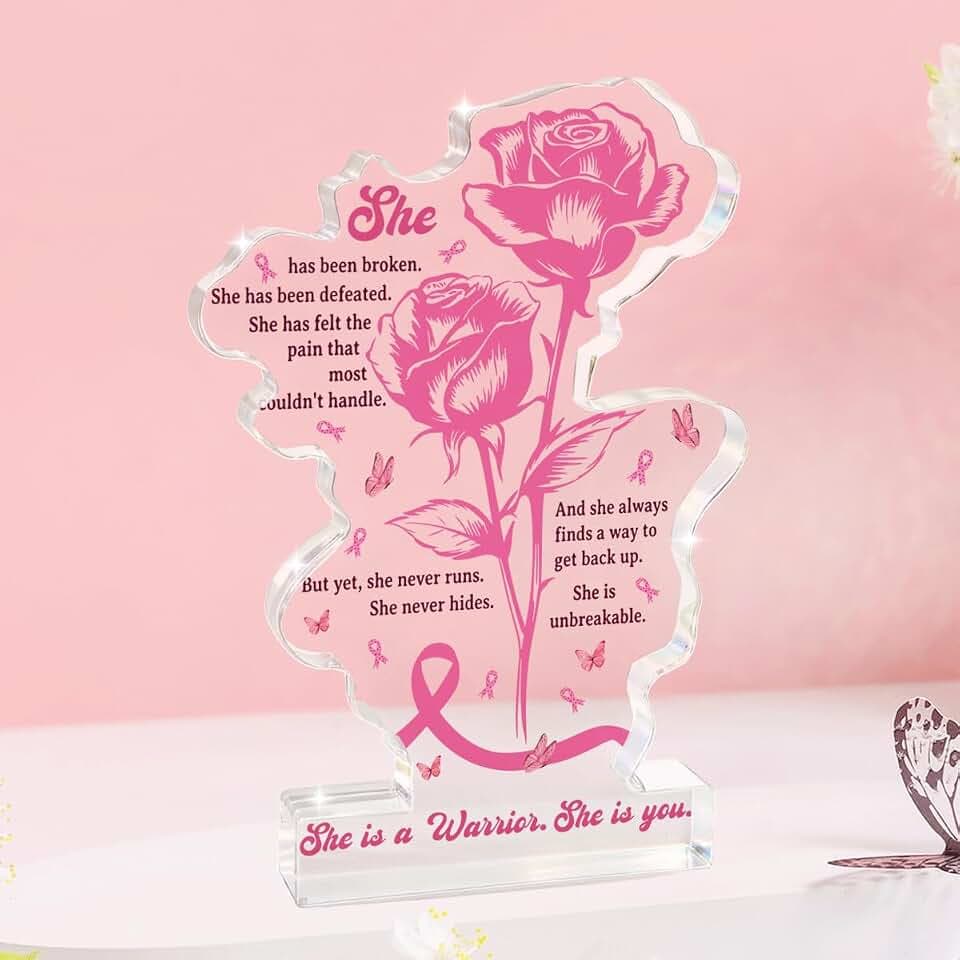 Breast Cancer Awareness Accessories Cancer Survivor Gifts for Woman