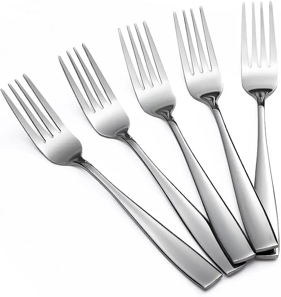Eslite Stainless Steel Dinner/Salad Forks Set,12-Piece,8 Inches
