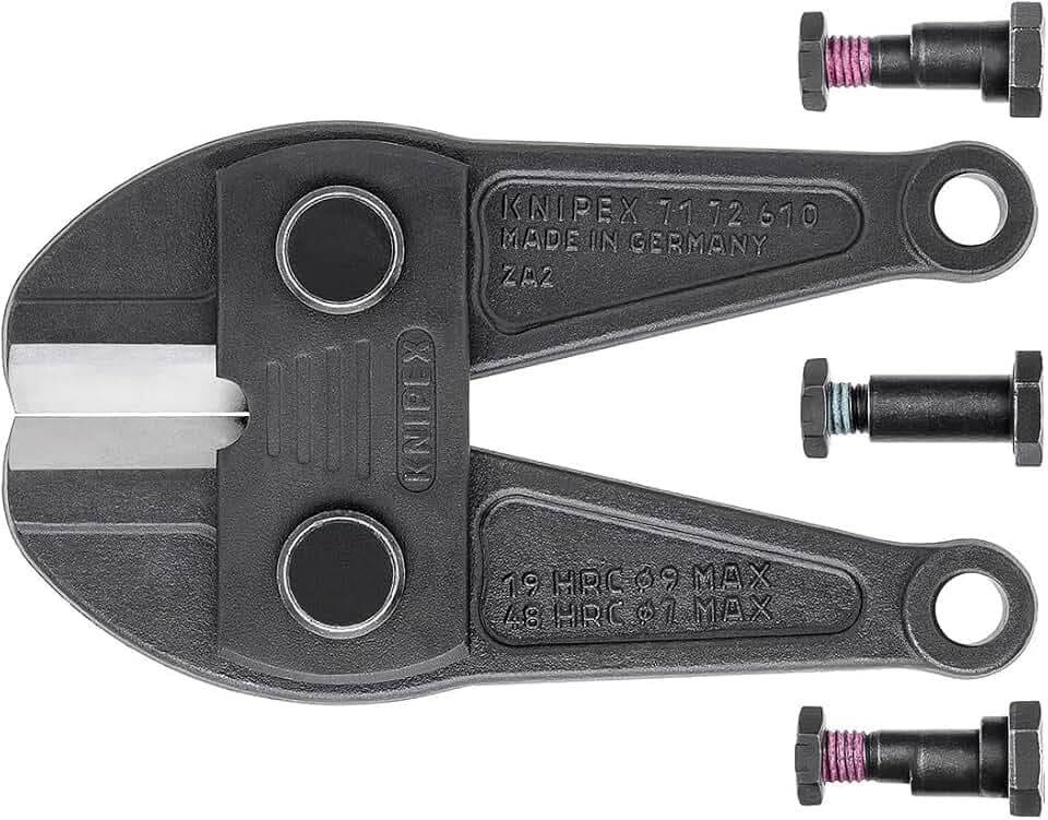KNIPEX Ersatzmesserkopf für 71 72 610 komplett mit Schrauben, 71 79 610