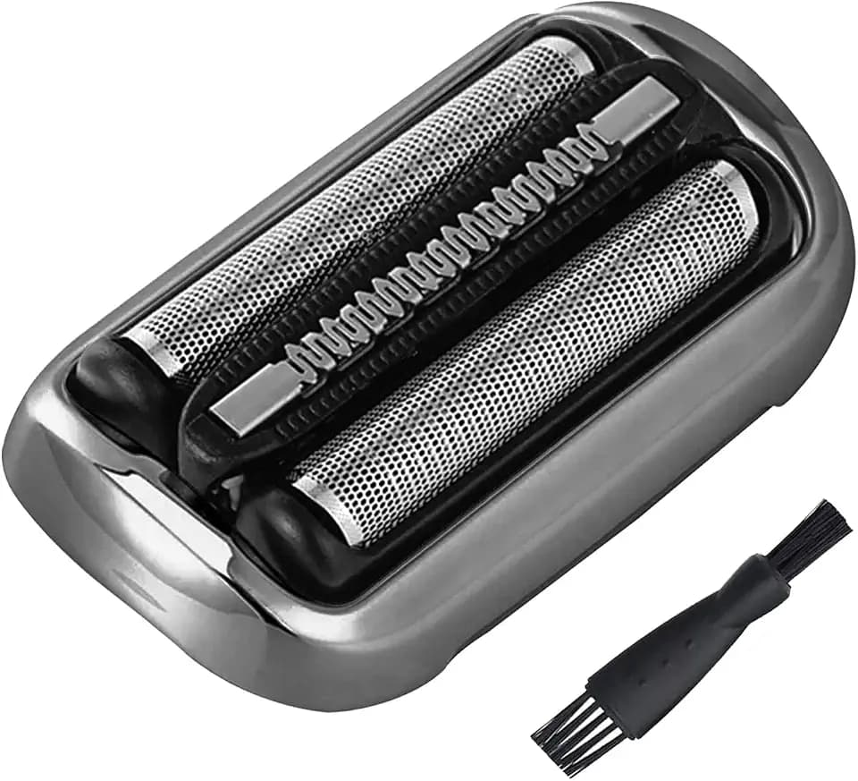 73S Ersatz-Rasierkopf kompatibel mit Braun Series 7, Silber, 1 Stück