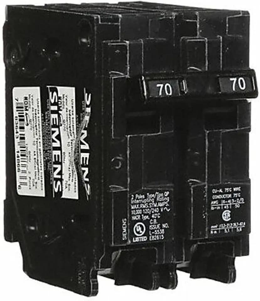 SIEMENS Q270 70-Amp Double Pole Type QP Circuit Breaker