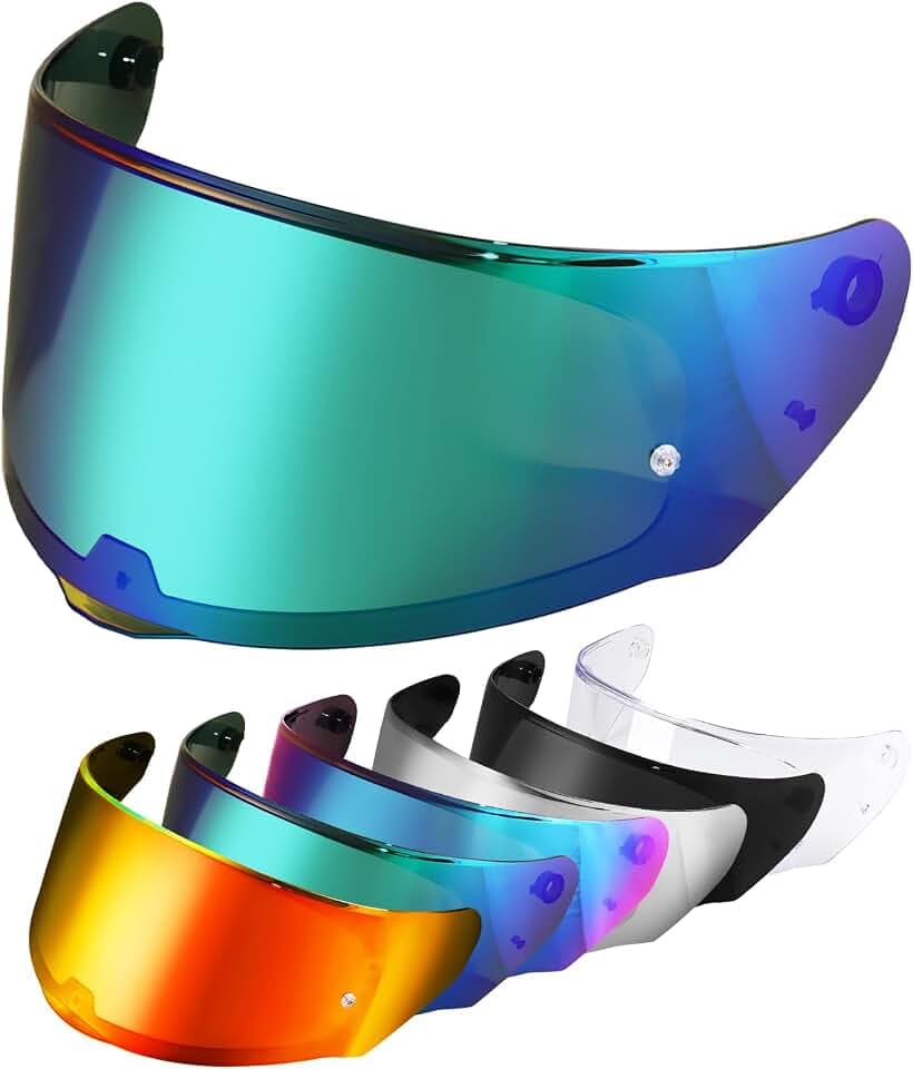 VCOROS Helmvisier für FF328/FF353/FF800 Motorradhelm Visier