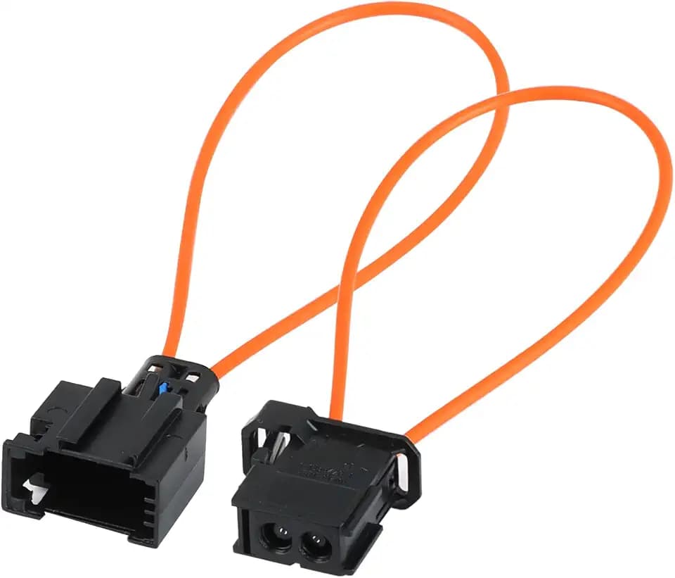 2Stück Most Bus LWL Brückenstecker Auto Lichtleiter Connector Diagnosegerät