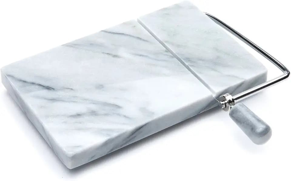 Fox Run Brands 3841COM Fox Run 3841 Marble Cheese Slicer, White