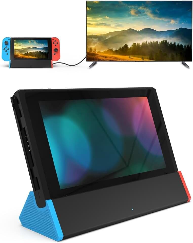 SiWiQU Switch Docking Station Kompatibel mit Nintendo Switch 1/OLED