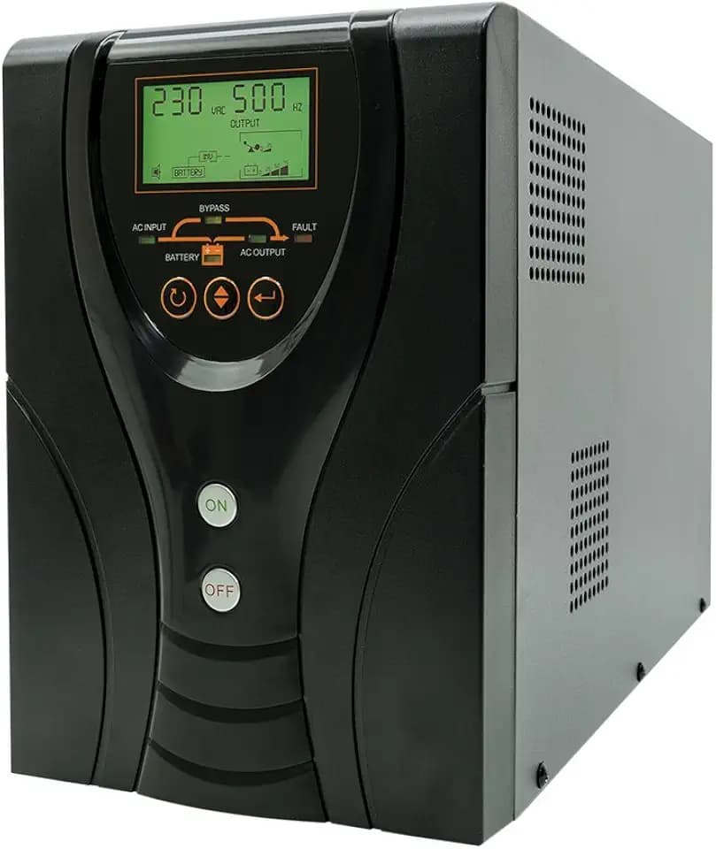Backup-UPS, Unterbrechungsfreie Stromversorgung, SilverCloud 850VA, Reine Sinus, 850 VA / 600 W, AVR-Funktion, 2 Schuko-Steckdosen