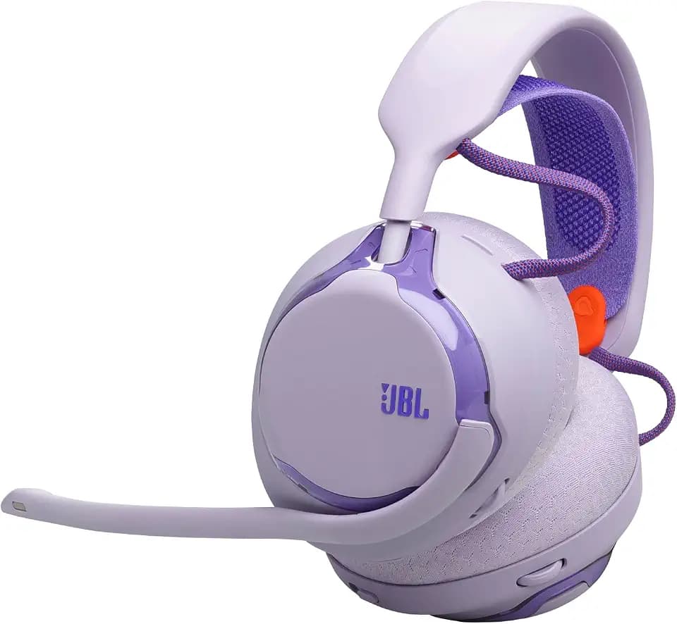 JBL Quantum 650, Kabelloses Bluetooth-Gaming-Headset, Lila