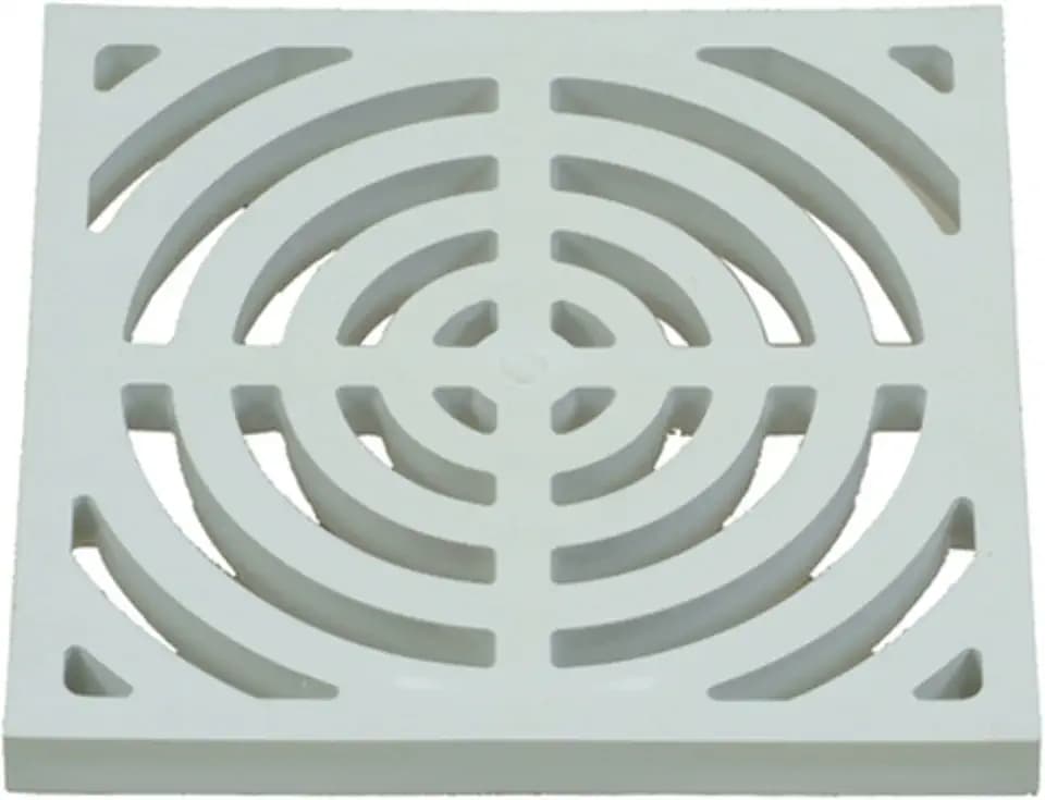 PROFLO PF42858 9" X 9" Floor Drain Grid Only - White