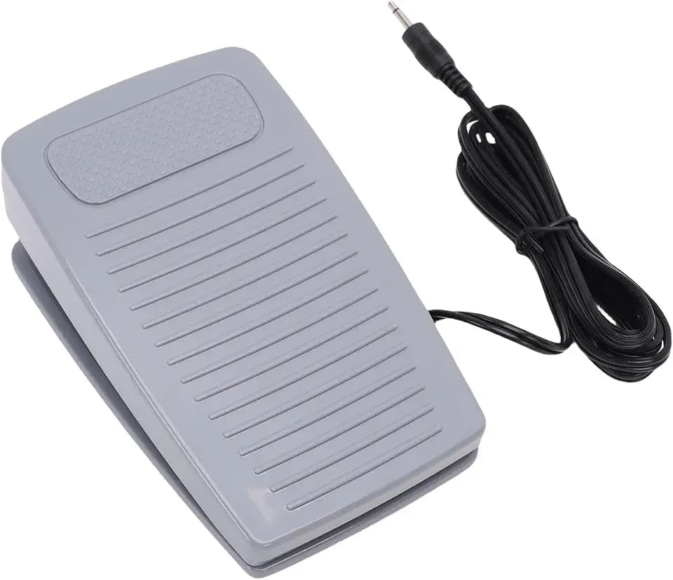 ciciglow Sewing Foot Control Pedal, C-9002 Plastic Sewing Machine Foot Operated Pedal Control for Pfaff, for C22 Single Hole Machines