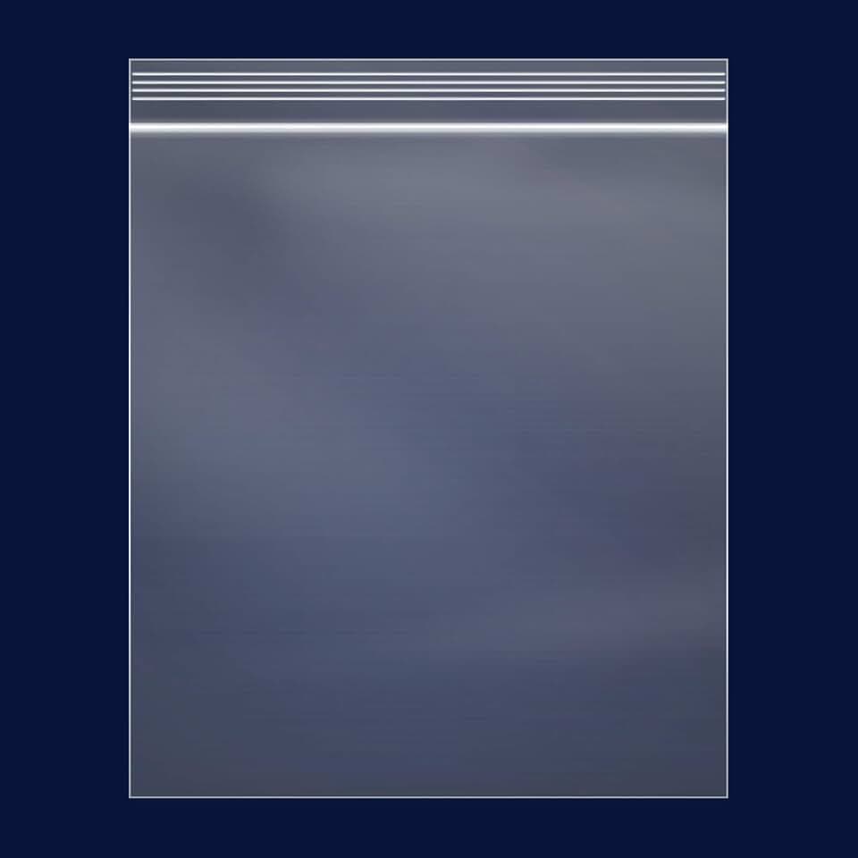 iMailer 200 Count - 13" x 15" Clear Reclosable Zip Plastic Poly Bags
