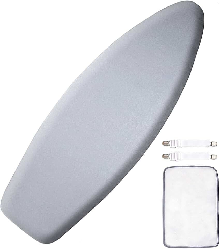 SheeChung Ironing Board Cover and Pad 18"x49",Extra Wide Ironing Board