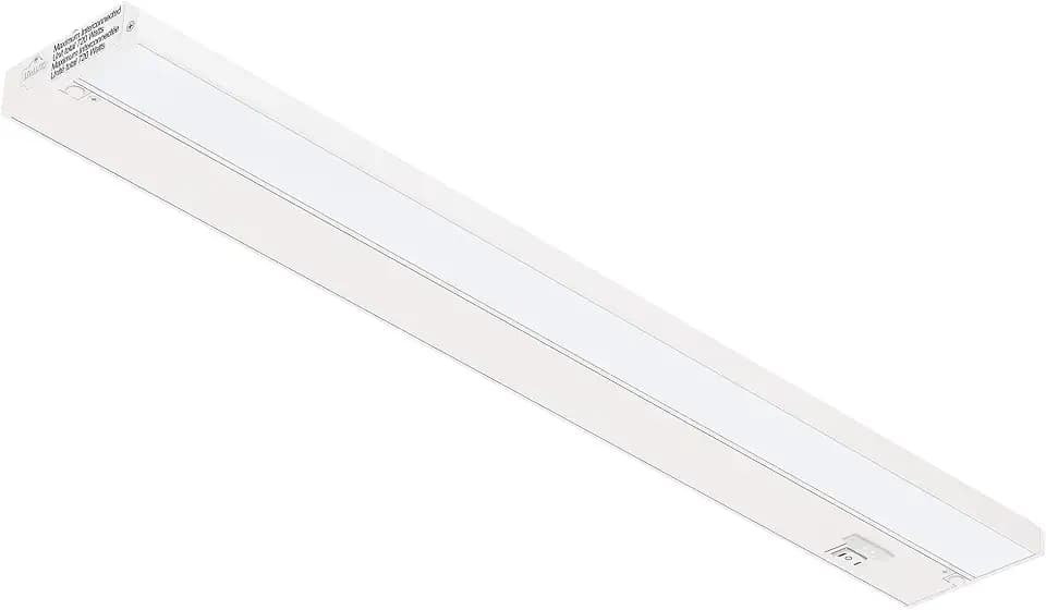 GETINLIGHT 24-Inch Linkable 3CCT LED Under Cabinet Light, Hardwired/Plug-in
