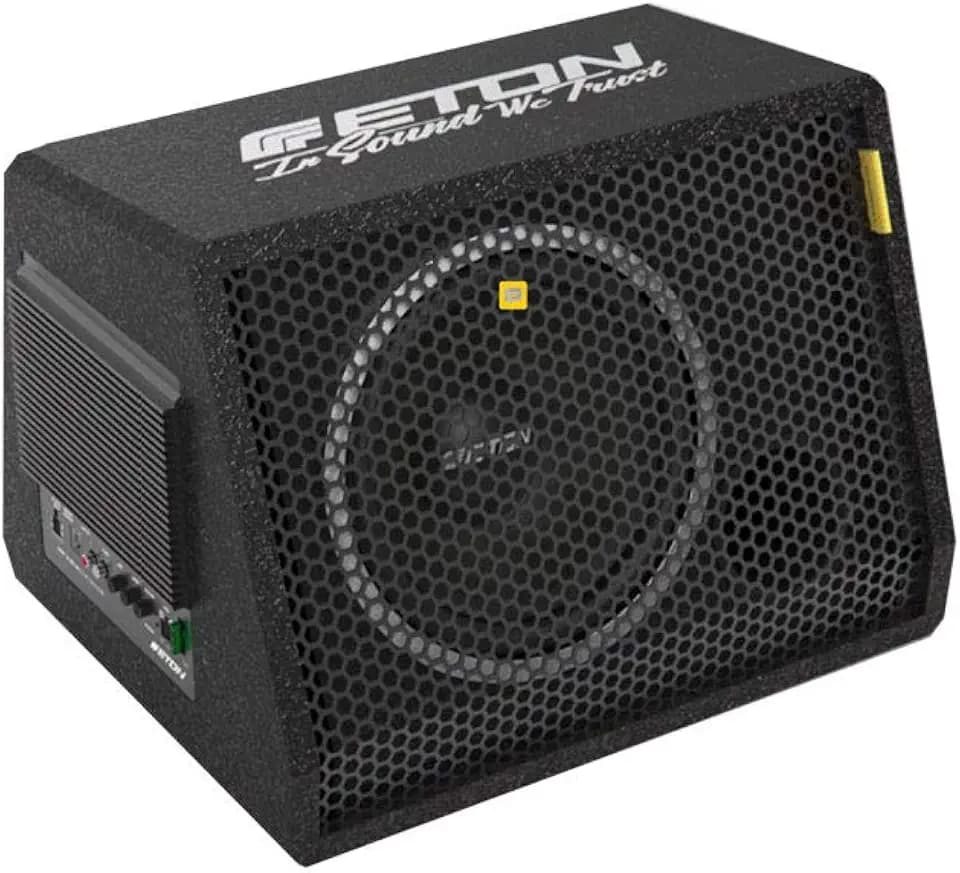 Eton MOVE12-400AR - Aktiver 30cm Subwoofer im Bassreflexgehäuse - 200 Watt RMS - integrierter Verstärker - 2 x 2 Ohm Impedanz