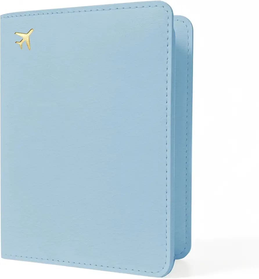 Passport Holder for Travel - RFID Blocking for Women & Men