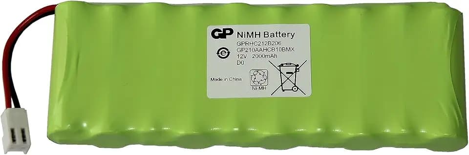 Original Roto ZEL Akku 12V/2000 mAh | Ersatz-Akku für solarbetriebene Dachfenster und Rollläden | Für Roto-Tronic Dachfenster WDT SF/Außenrollladen ZRO SF/Außenmarkise ZMA SF | Leistungsstark | NEU