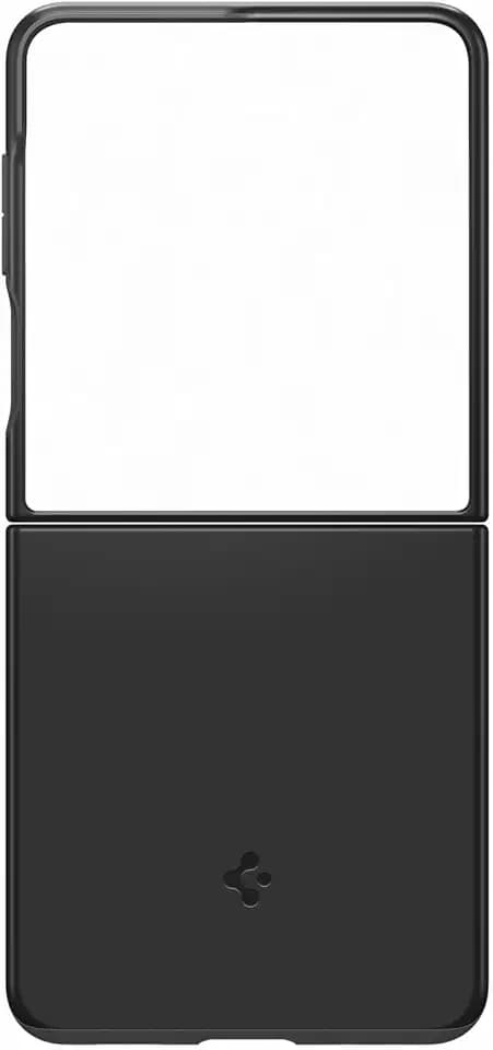 Designed for Samsung Spigen ThinFit Magnet Case für Galaxy Z Flip7, schlanke, Zweiteilige Handy-Hülle mit Magnet zum Anbringen von Gadgets, Air Cushion Technologie, Qi2-Charger kompatibel, Black