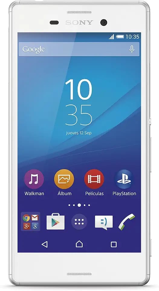Sony M4 Aqua - Smartphone de 5- ,Qualcomm MSM8939 Snapdragon 615, 8 GB ROM #5043