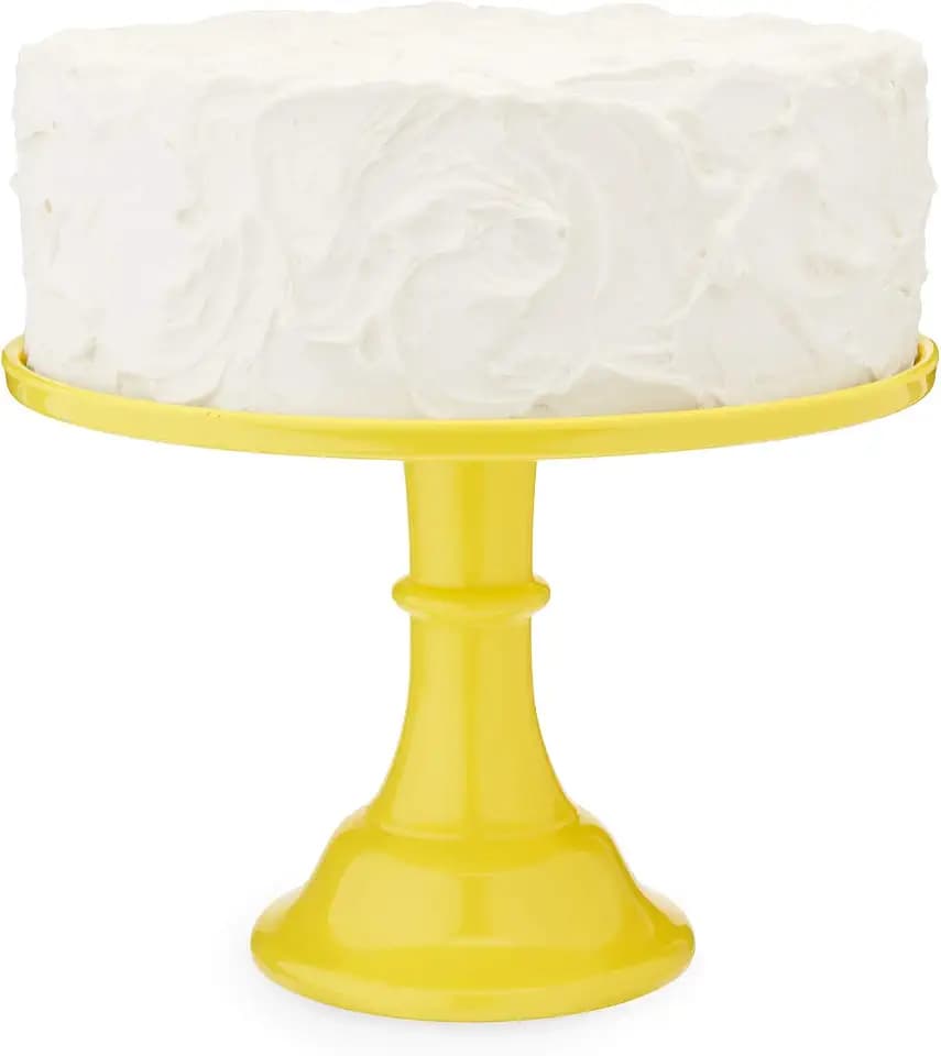 Twine Yellow Melamine Cake Stand, Cupcake Stand, Home Decor, Food Service, Dessert Accessory, Yellow, Set of 1