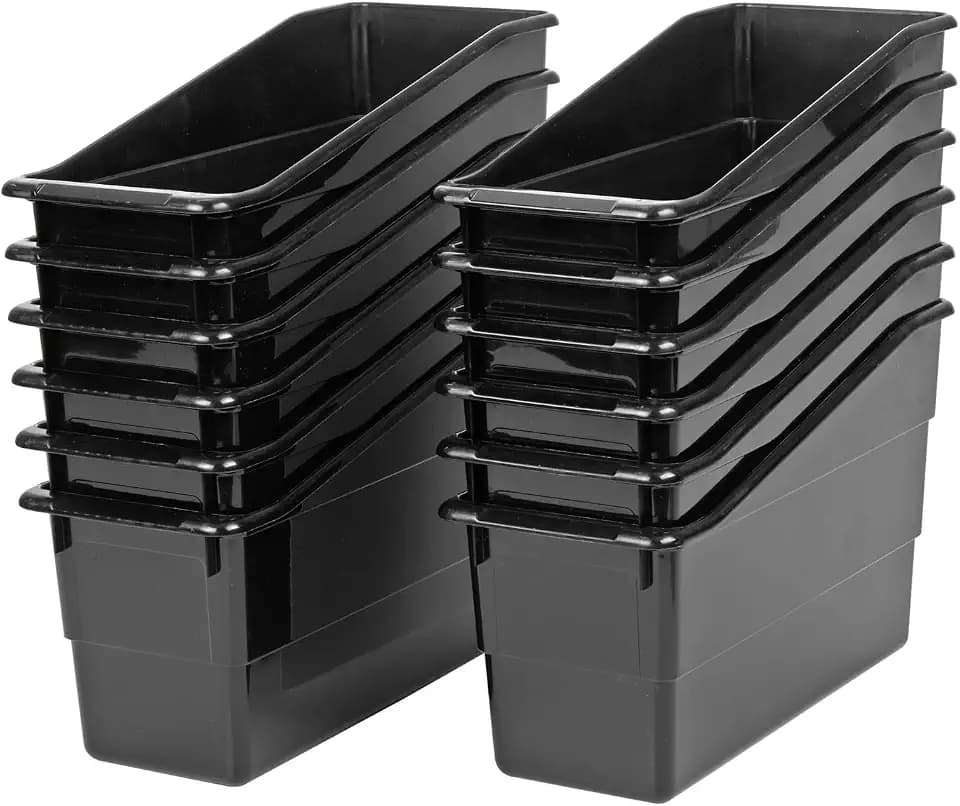 Really Good Stuff Durable Book and Binder Holders - 12 Pack