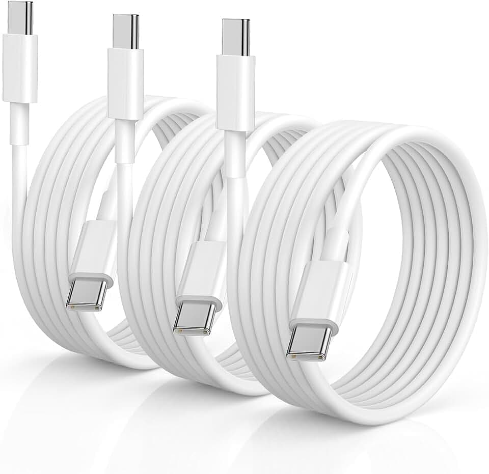 USB C auf USB C Kabel 1M 2M 3M,iPhone 16 Ladekabel 60W 3Pack 3/6/10ft