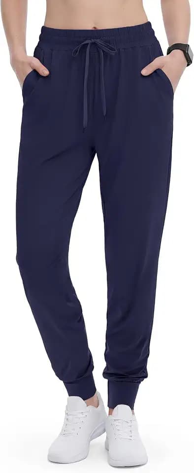 GAYHAY Joggers for Women with Pockets - Womens Sweatpants Lightweight Yoga Lounge Pants for Athletic Workout Gym Running
