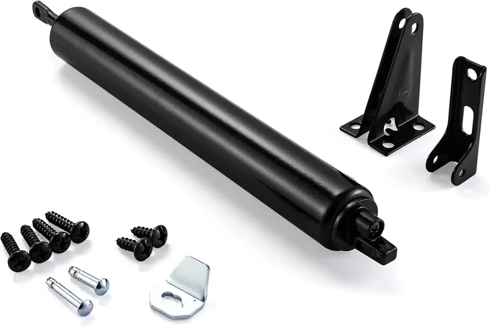 Ideal Security Screen Door Closer, 9", Black