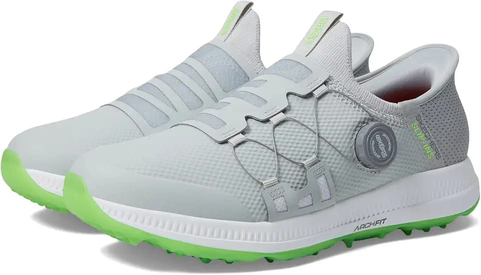Skechers Men's Go Golf Elite 5 Arch Fit Waterproof Slip in Golf Shoe