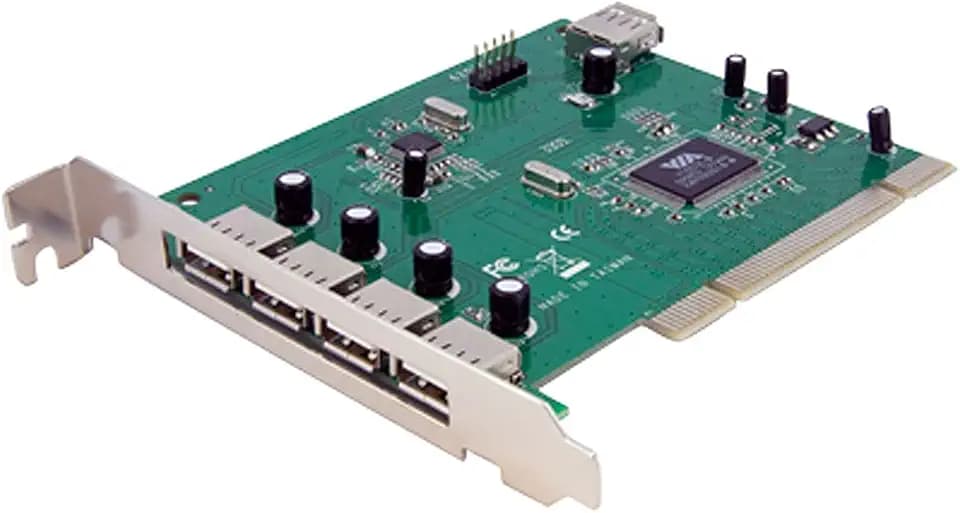 StarTech.com 7 Port USB 2.0 PCI Schnittstellenkarte - USB Controller Adapter Karte