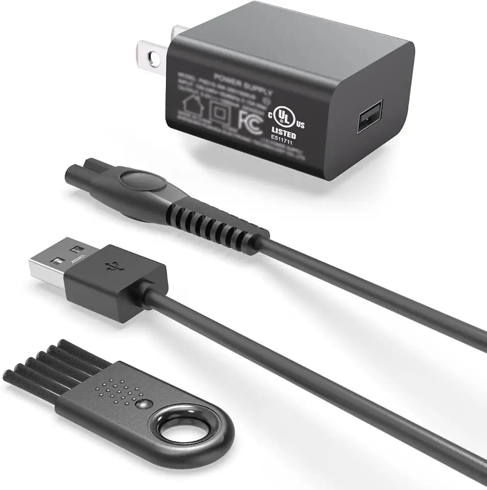 5V Fast Charger Fit for Philips Norelco Wet & Dry, OneBlade 360 Shaver
