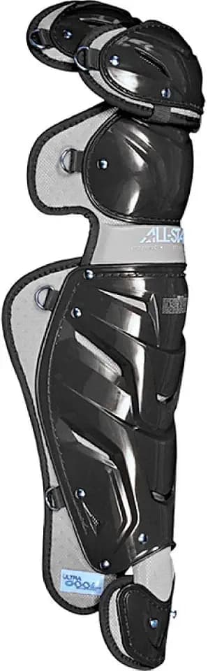 All-Star System 7 Axis Leg Guards - Youth - Elite-Level Protection with Patented LINQ Hinge, DeltaFlex Harness, Shapable Plastic Shells, and Full Coverage for Confident Blocking, Throwing, and Running