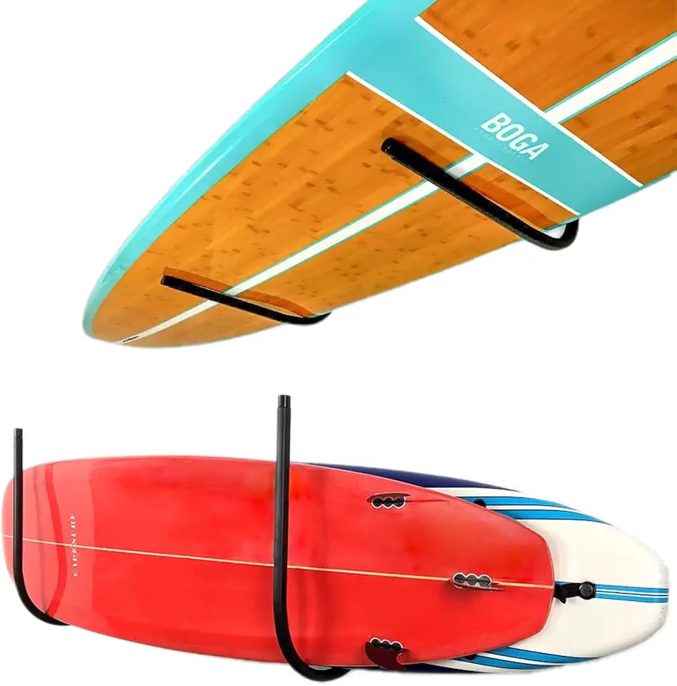 StoreYourBoard Stand Up Paddle Board and Kayak Rack - Surfboard Wall Mount and Garage Ceiling Storage Racks - Heavy-Duty Indoor Board and Paddle Organizer - Space-Saving Kayak Wall Mount - X-Large