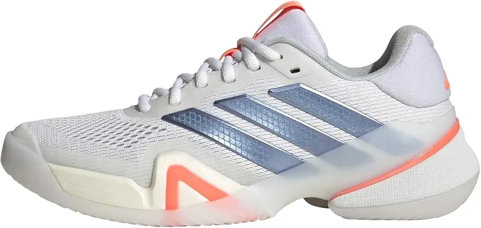 adidas Womens Barricade 14 Tennis Sneakers Shoes - White