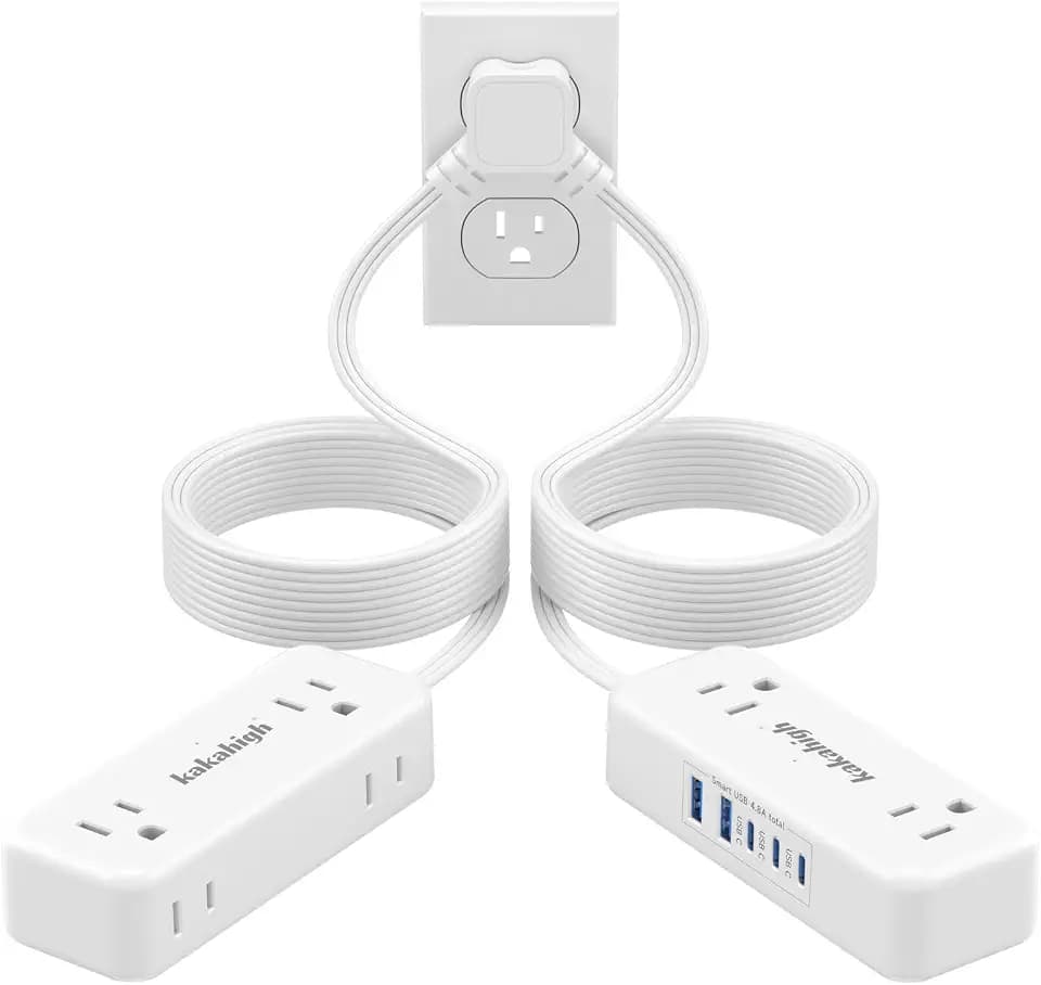 Split Extension Cord 20FT (10FT on Each Side), His and Hers