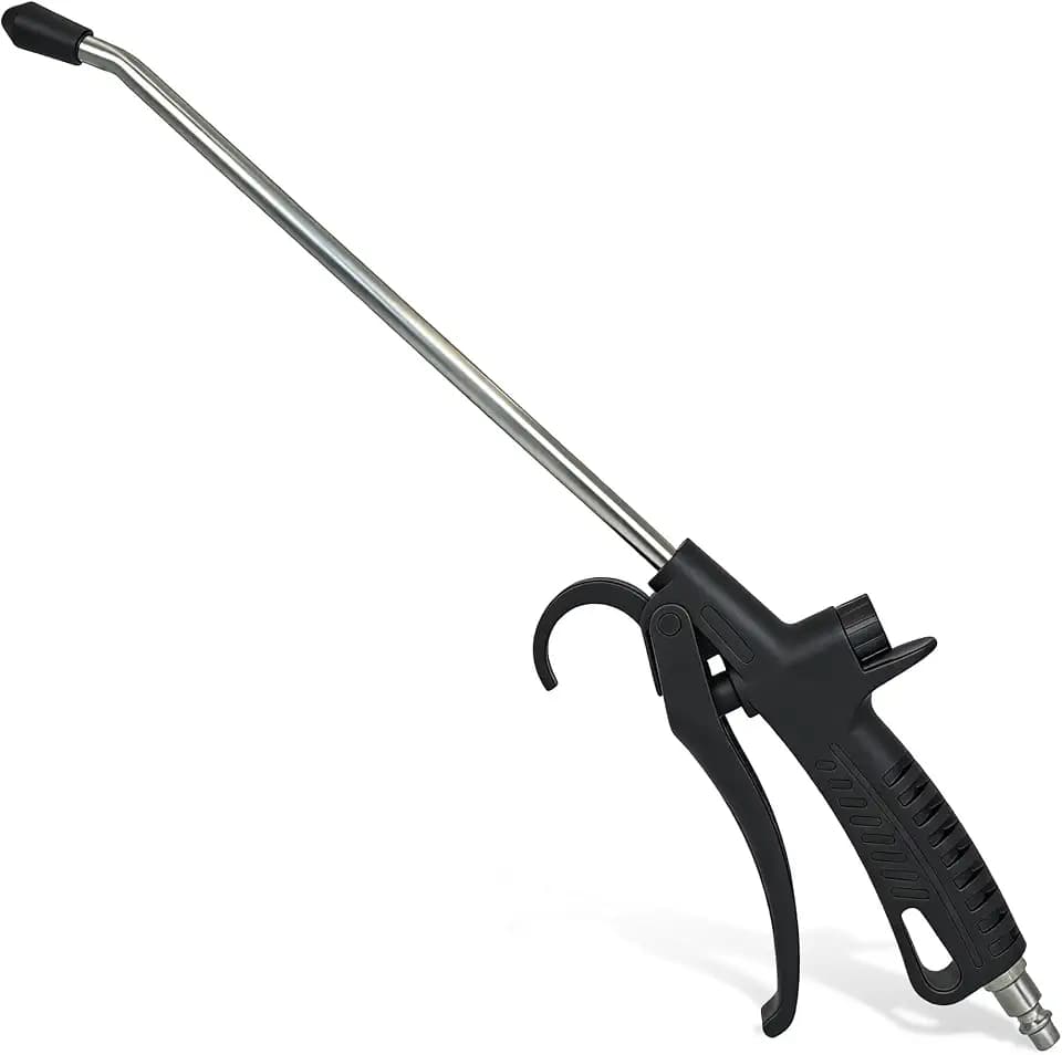 KEENTECH 17" High-Volume Air Blow Gun with Long Nozzle for Dust Cleaning