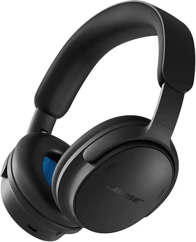 Bose QuietComfort Kopfhörer (2. Gen.) – Kabellose Over-Ear-Kopfhörer, aktives Noise-Cancelling, Mikrofon, 360-Grad-Sound, USB-C-Laden, verlustfreies Audio, bis zu 24 Stunden Wiedergabe, Schwarz