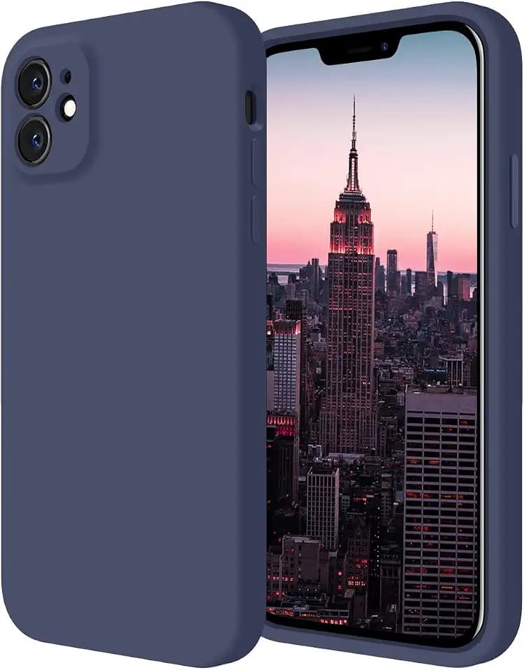 Cordking Designed for iPhone 11 Case, 6.1", Navy Blue