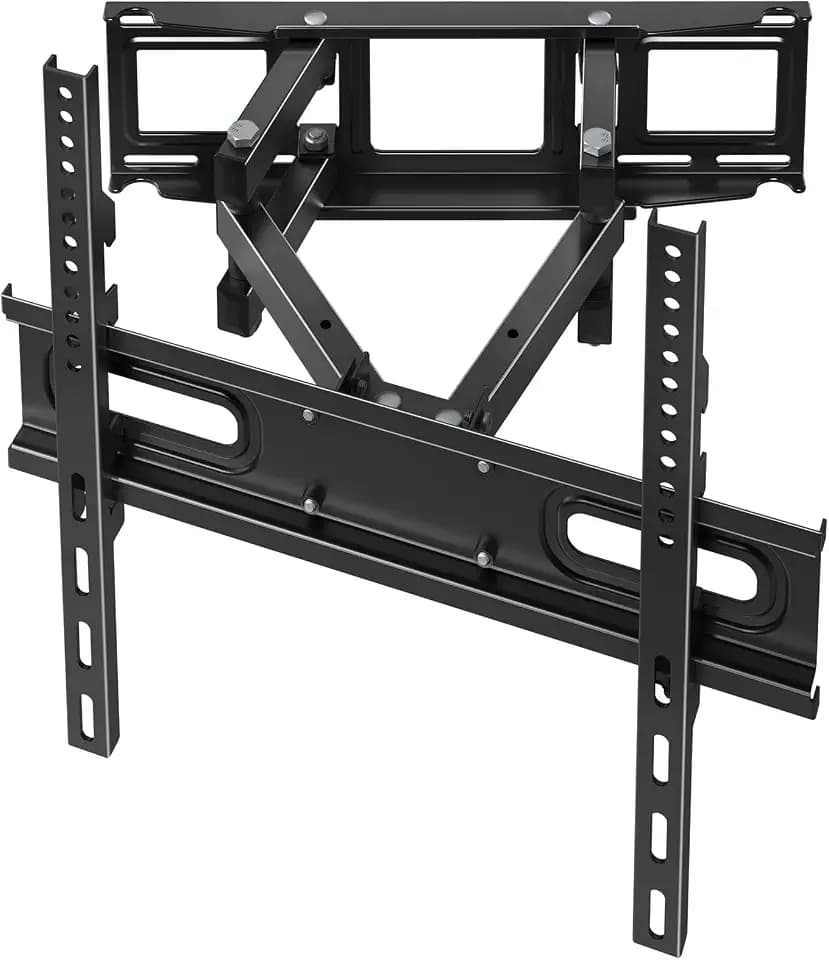 TV Wandhalterung, Schwenkbare Neigbare TV Halterung für 32-70 Zoll bis zu 50kg, Wandhalterung Fernseher für Flachbildschirme LCD LED, Max VESA 400x400mm
