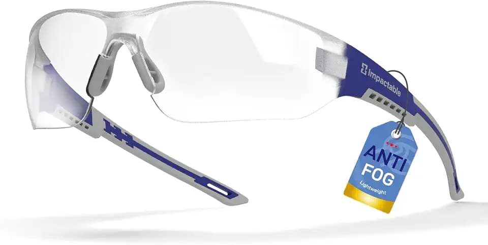 Lightweight Pickleball Safety Glasses for Men & Women, Blue