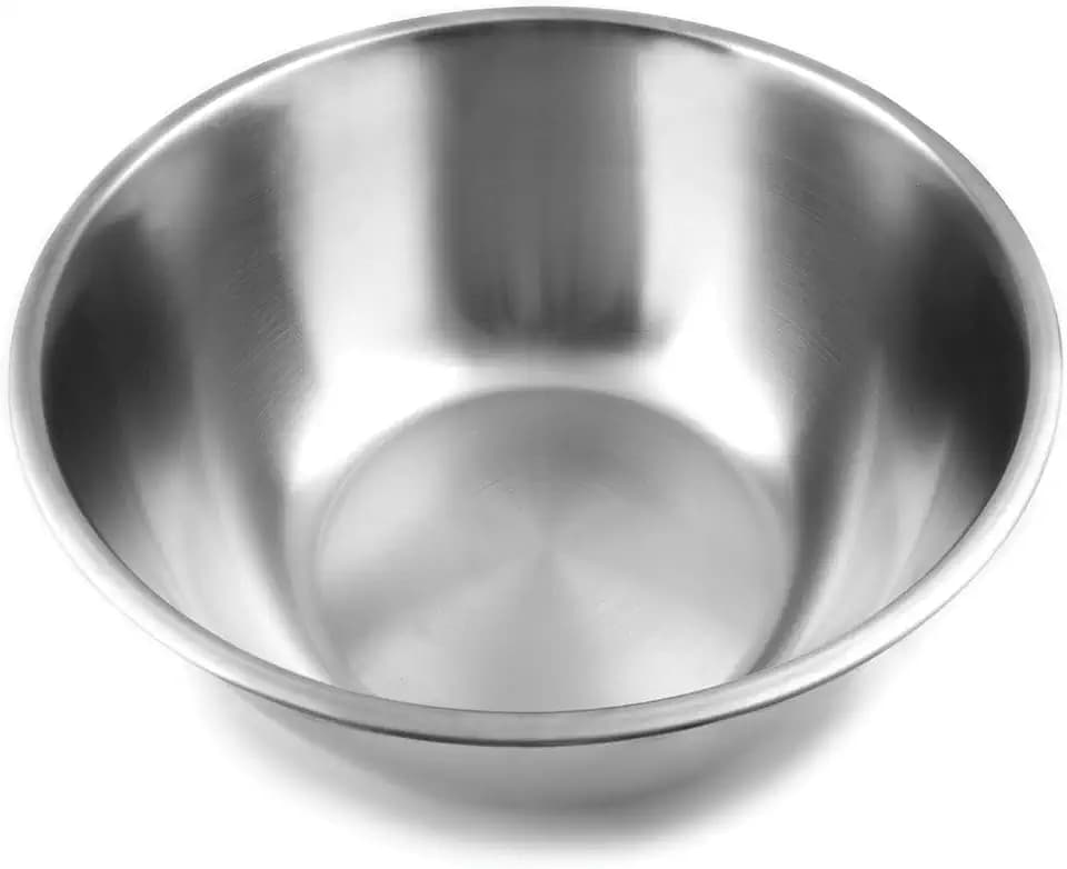 Fox Run Stainless Steel Mixing Bowl, 10.75 Quart Capacity Large Metal Bowl