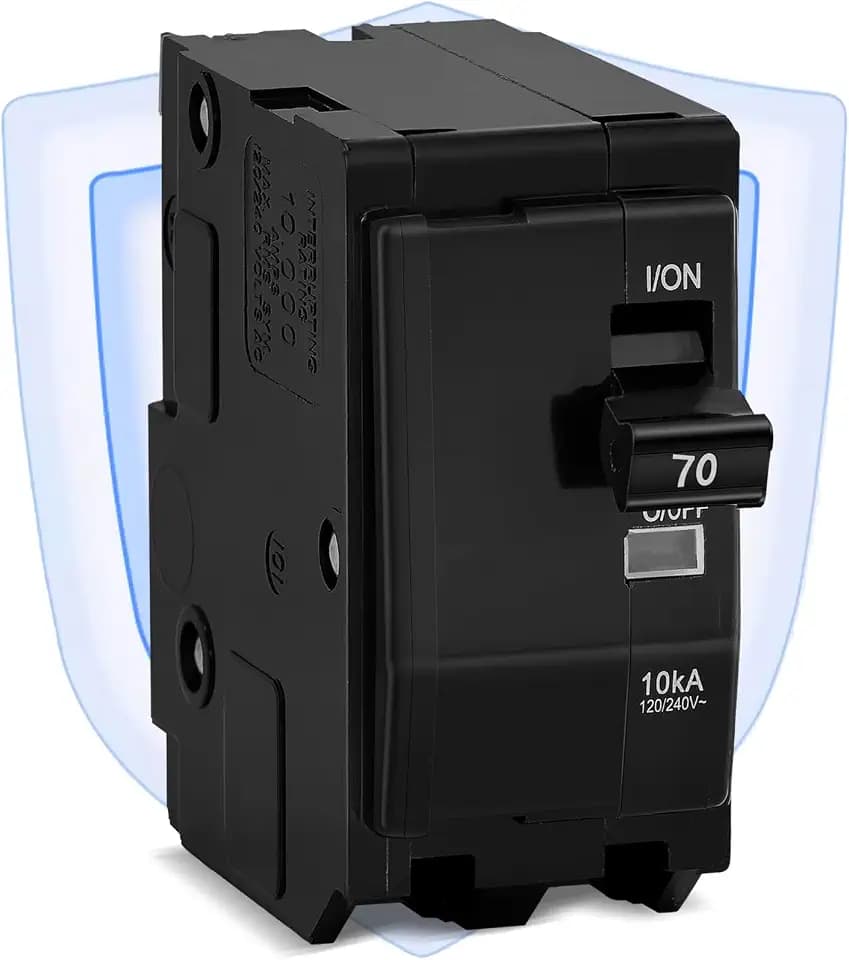 70Amp 2-Pole Circuit Breaker for QO270CP,Compatible with SD QO Load Center, CSED, and NQOD Distribution Panels,120/240 V,10kA