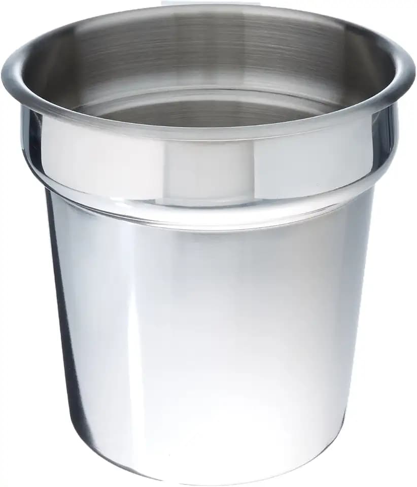 Winco 4 qt Stainless Steel Inset Cover