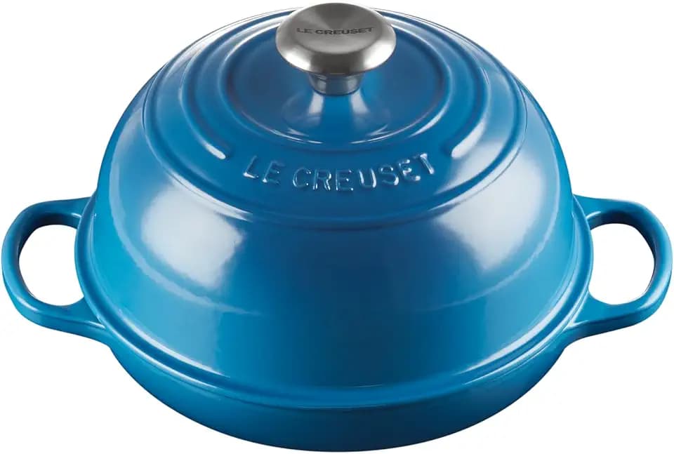 Le Creuset Enameled Cast Iron Round Bread Oven, 9.5 inch, Marseille