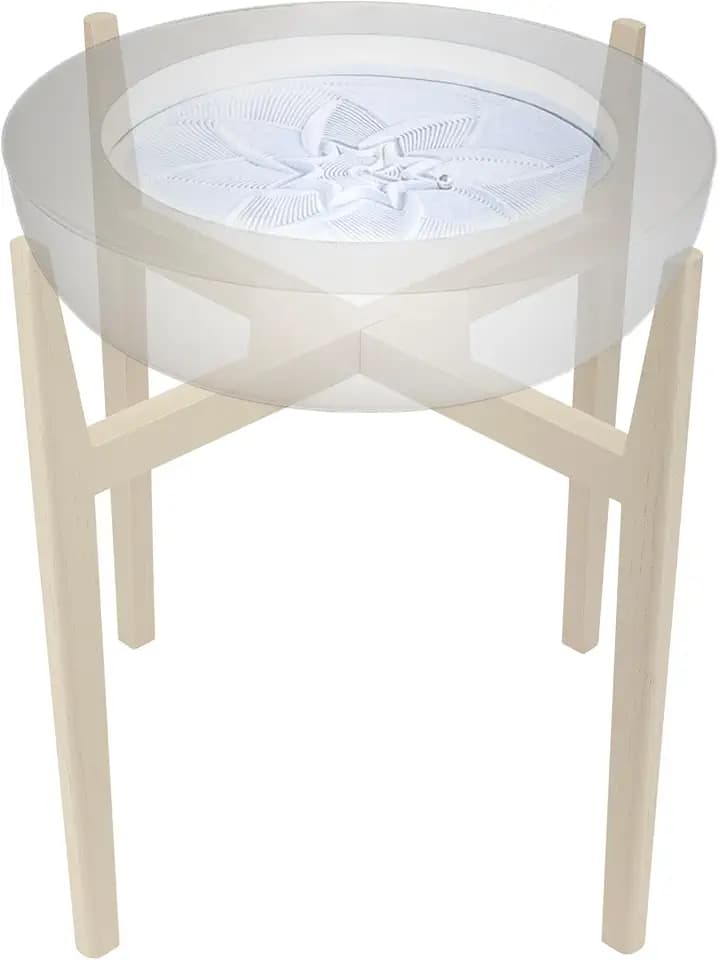 Homedics Drift Sandscape Solid Wood Sand Table 21” Stand (Stand Only)
