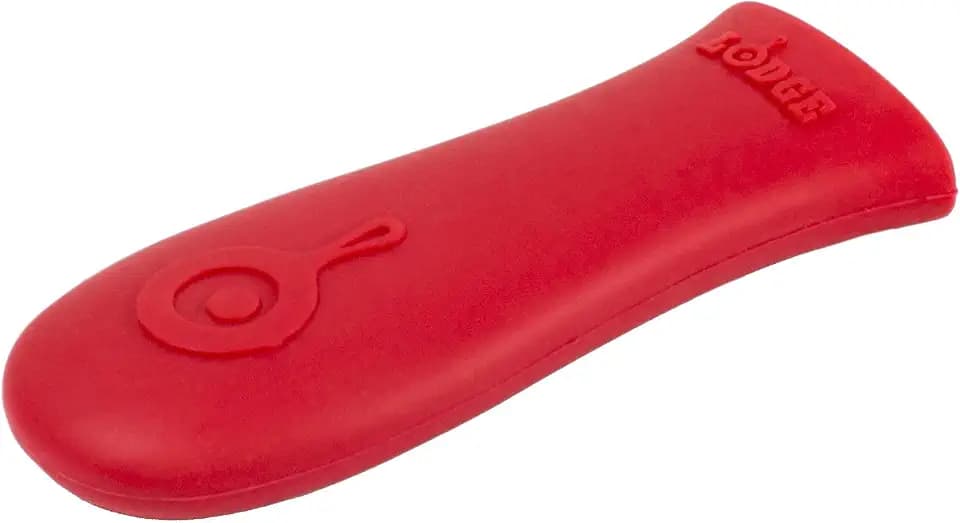 Lodge Silicone Hot Handle Holder for 9 Inch and Larger Skillets, Red